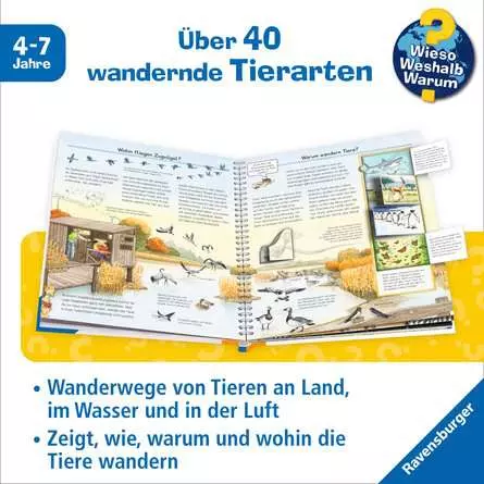 Ravensburger Wieso? Weshalb? Warum?, Band 37: Alles über Tierwanderungen