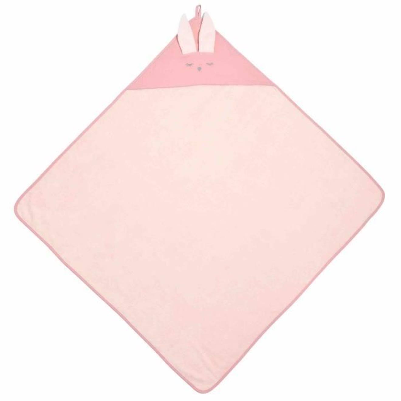 Cape de bain en bambou et gaze de coton