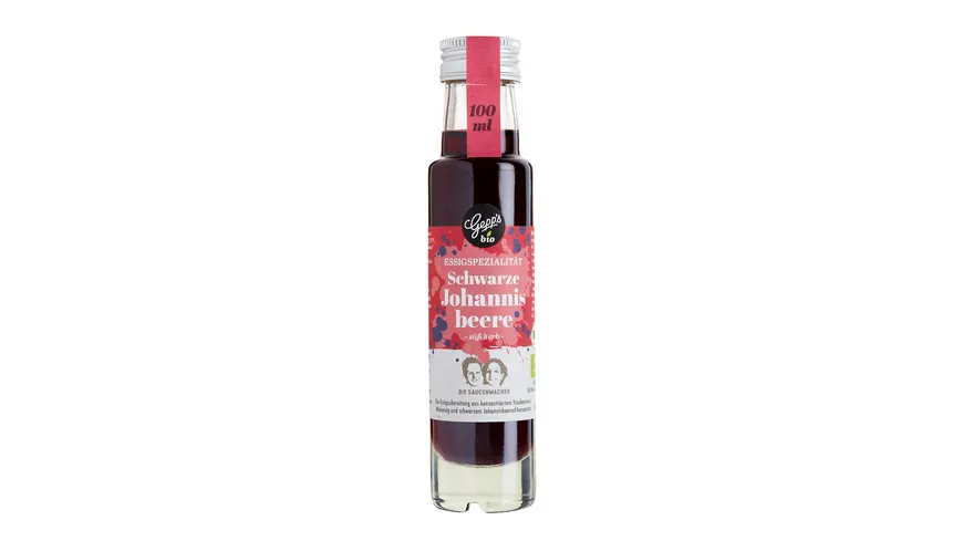 Gepp's Bio Essigspezialität Schwarze Johannisbeere 100 ml