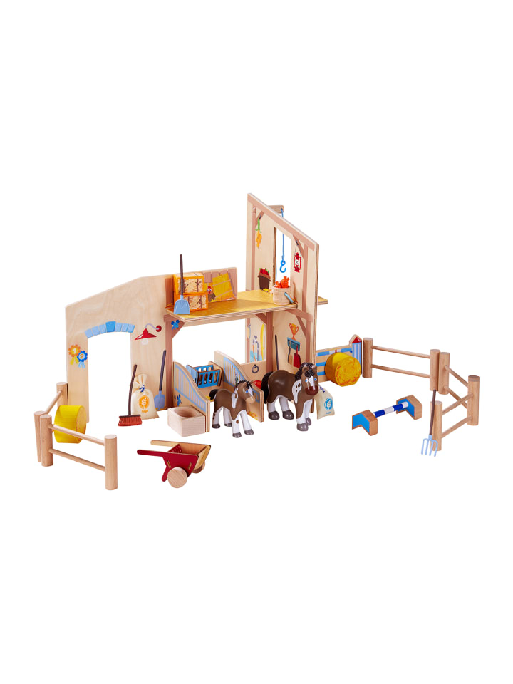 Haba Minipuppe Little Friends in Reiterhof Pferdeglück günstig kaufen onesize