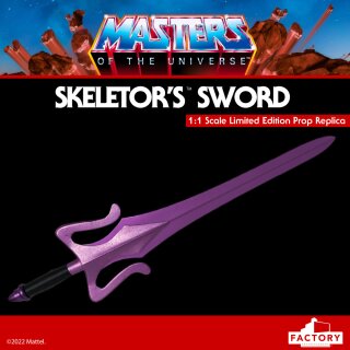 Masters of the Universe Replik 1/1 Skeletor's Schwert Limited Edition 101 cm