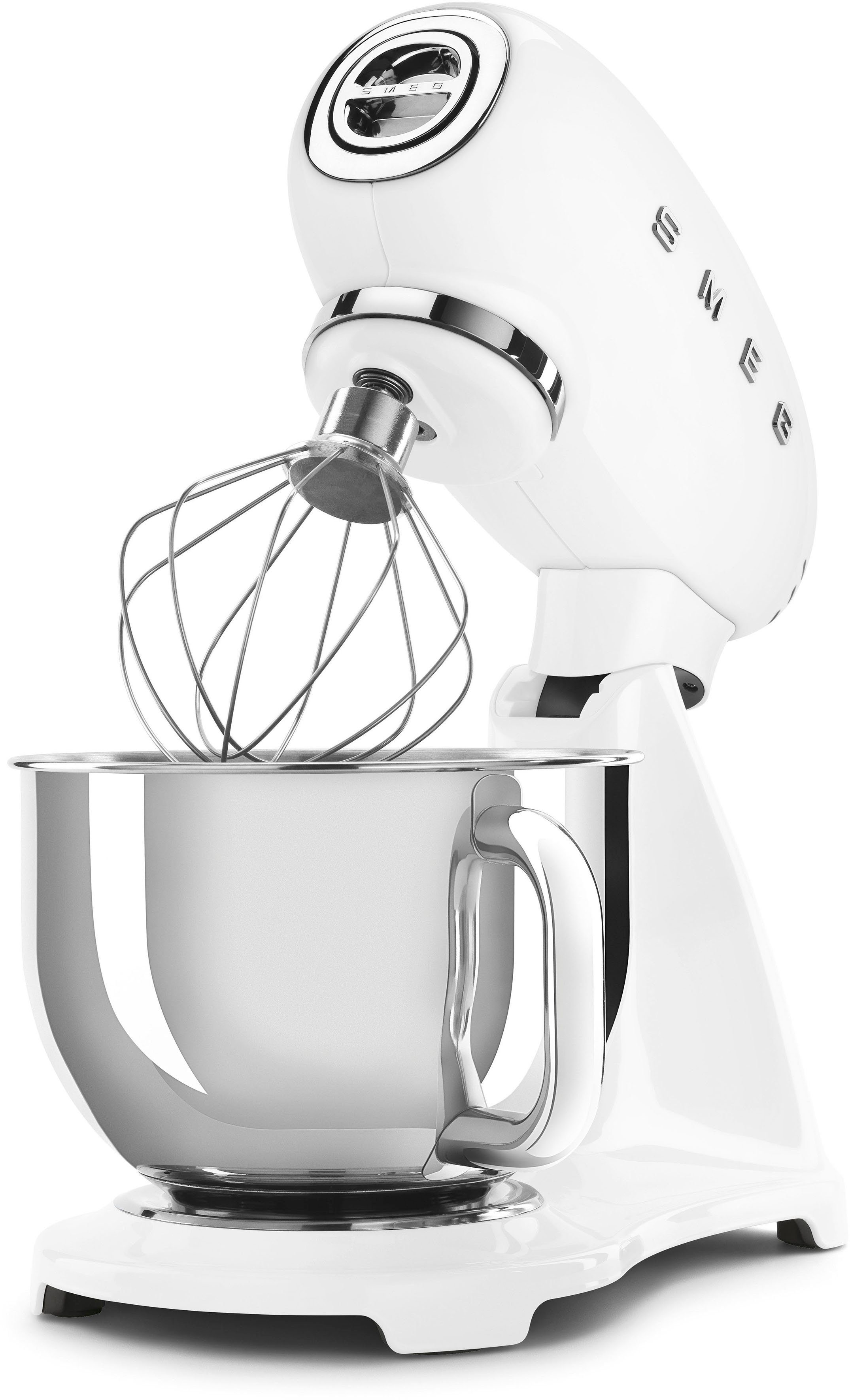 Smeg Küchenmaschine SMF03WHEU Weiß, 800 W, 4,8 l Schüssel