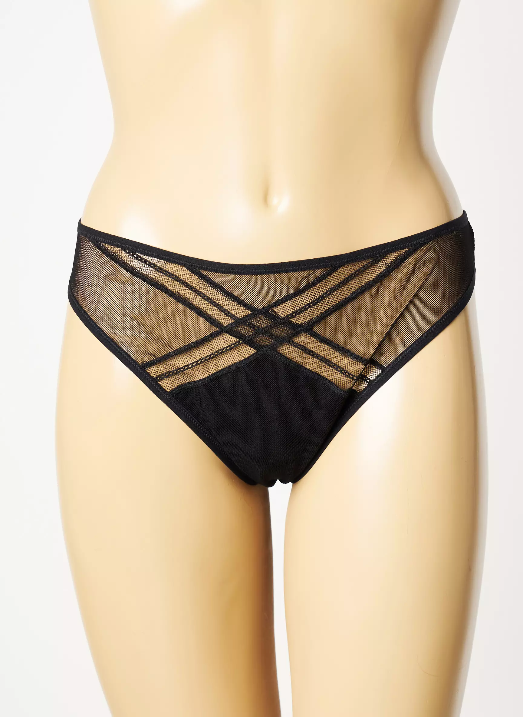 Antigel Tanga Femme couleur noir