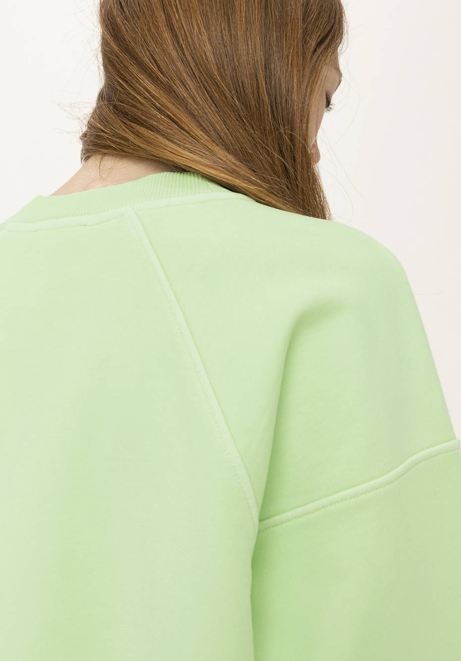 Sweatshirt mineralgefärbt aus reiner Bio-Baumwolle