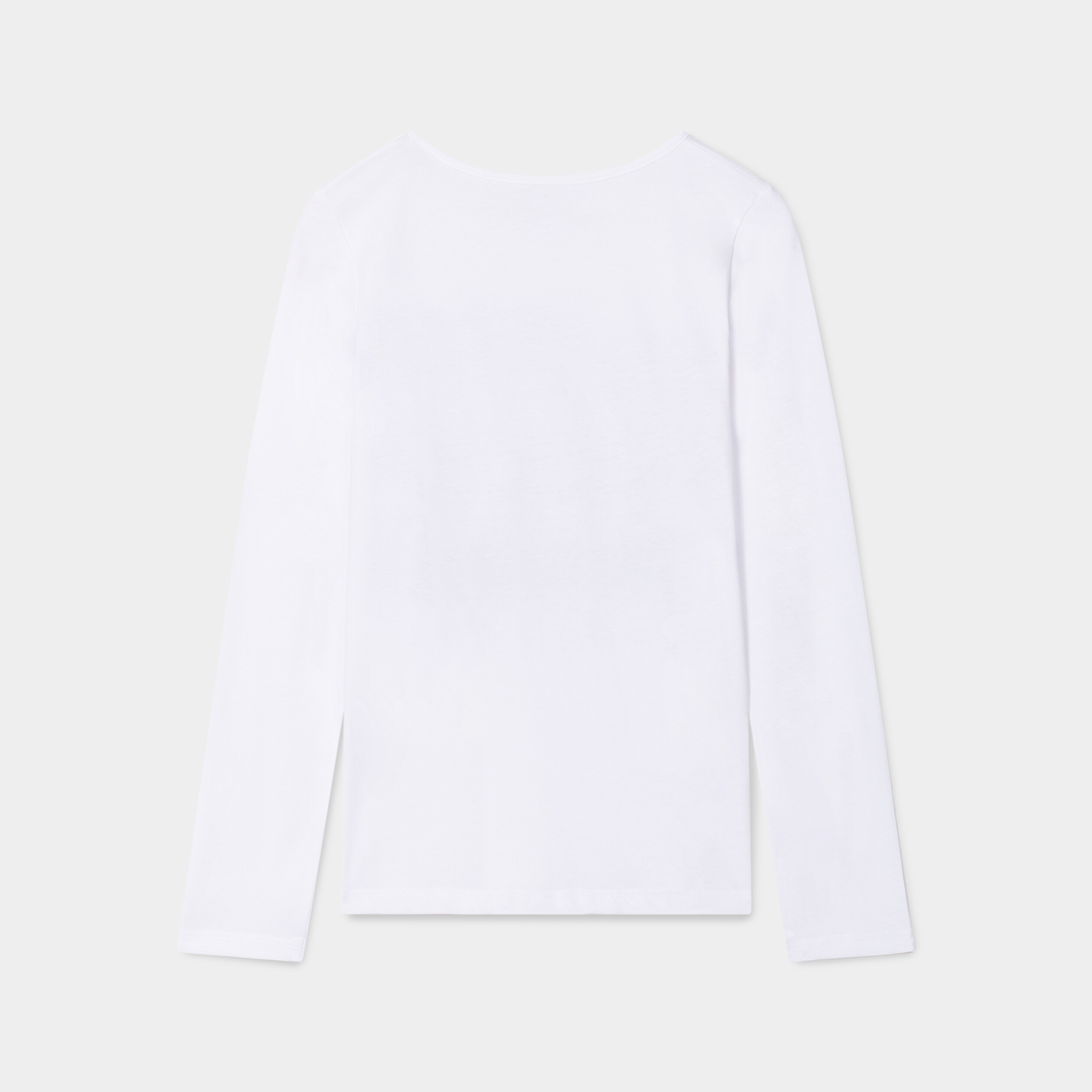 Ensemble pyjama pantalon resserré coton blanc fille | La Halle