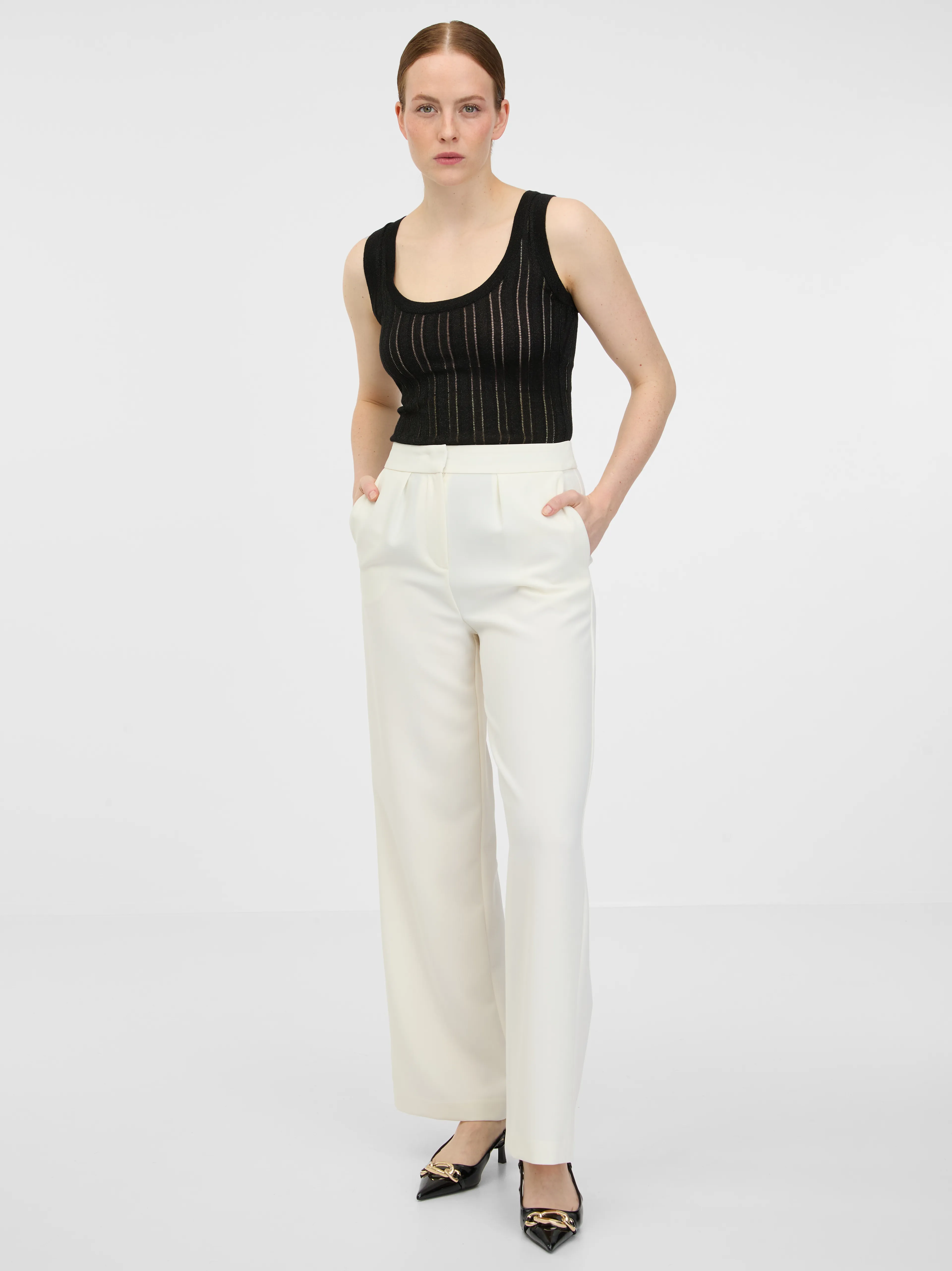 Schwarzes Damen-Top ORSAY