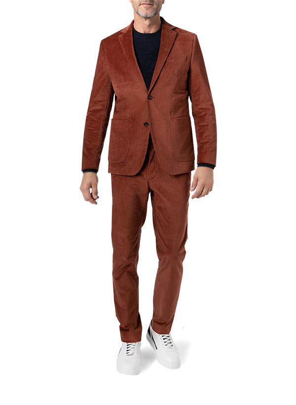 HECHTER PARIS, Anzug, Cord, cognac
