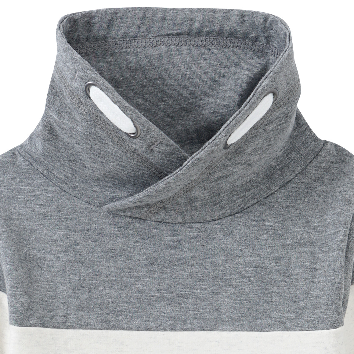 Baby Sweatshirt mit Schalkragen