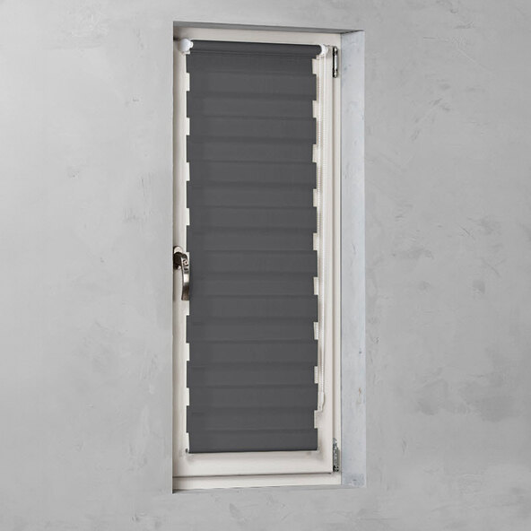 Duo Rollo, grau, 100x150cm
