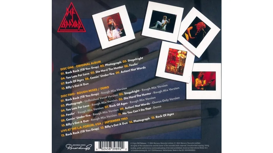 Pyromania (2CD Jewelbox)