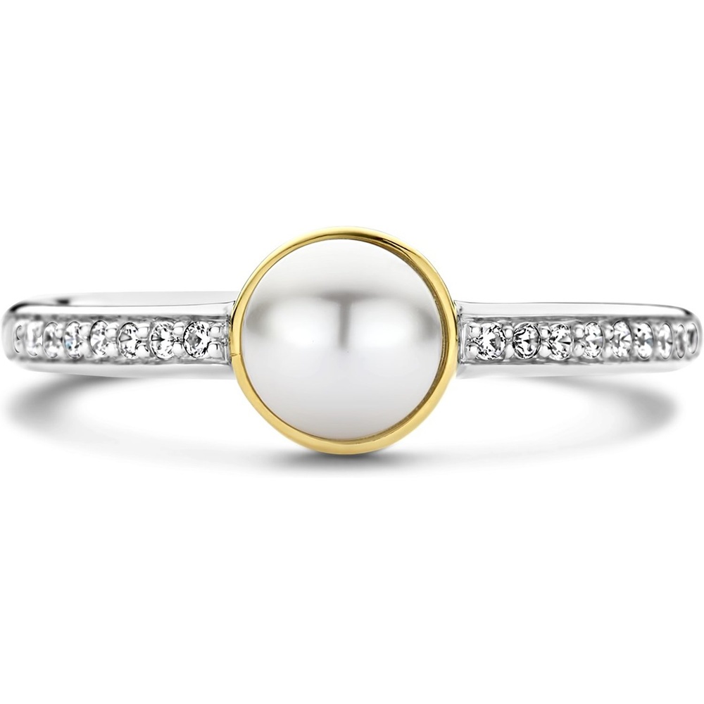 TI SENTO - Milano Bague pour femme 925 Argent or jaune Bague