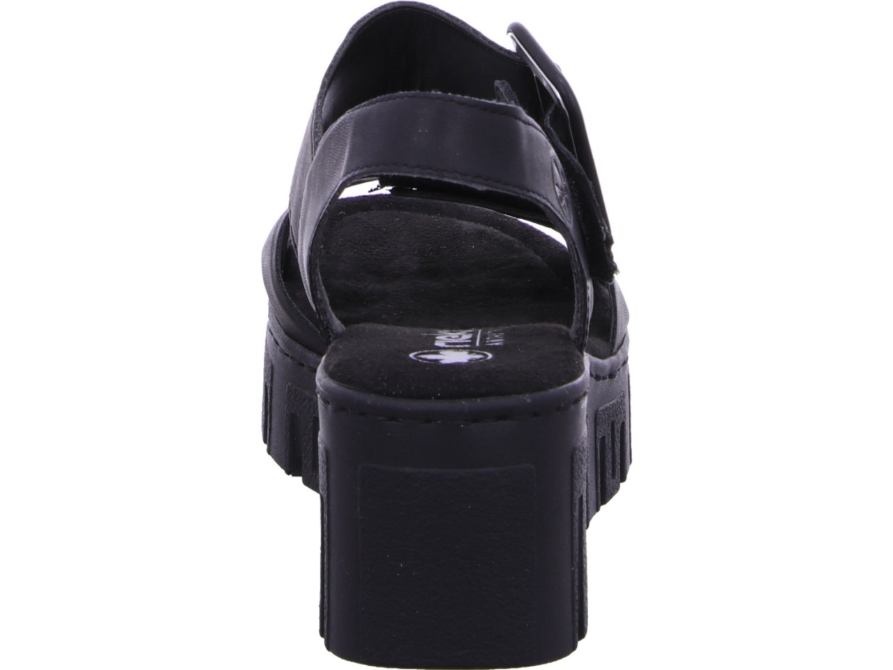 RIEKER Komfort Sandalen schwarz FSK Damen Sandalen