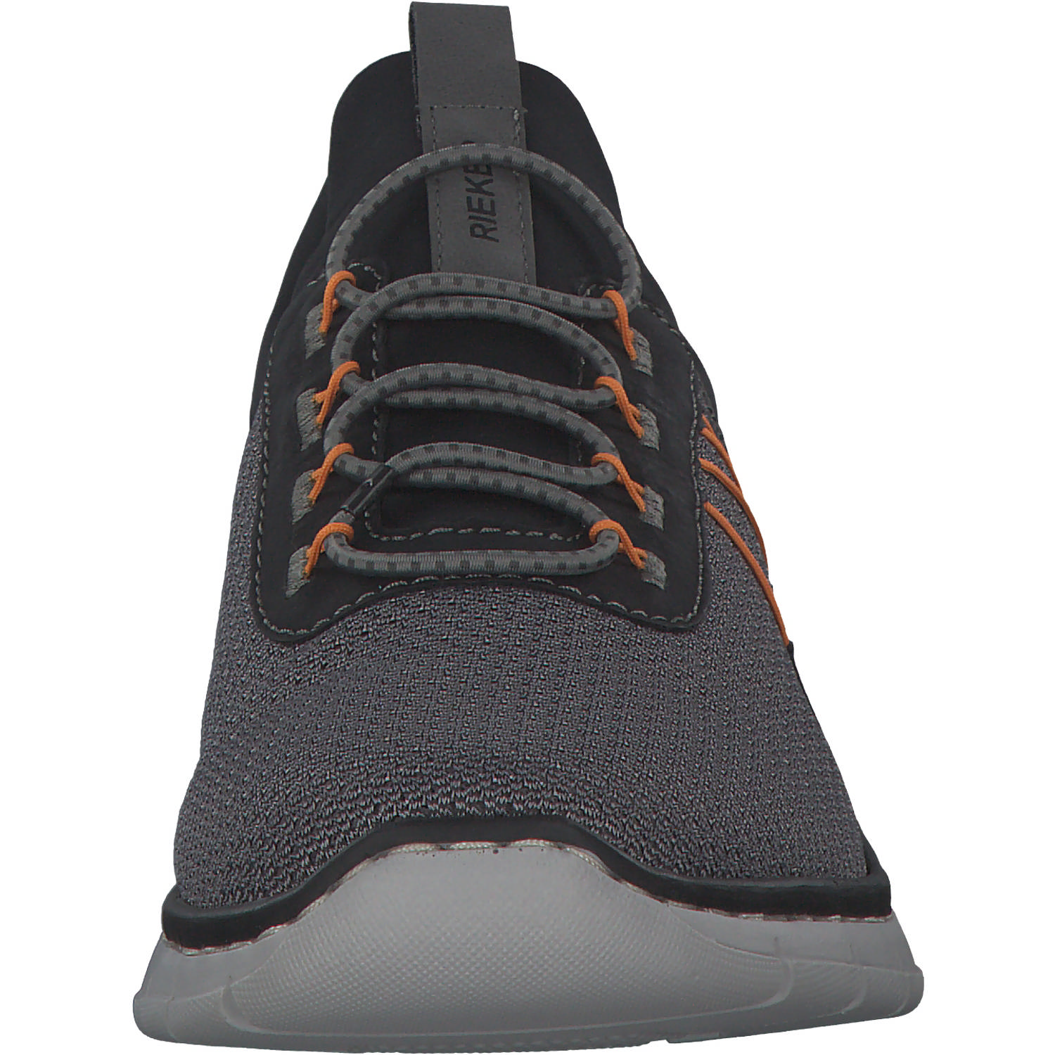 Rieker B7753, Slip-On-Sneaker, Herren, cenere/cenere/schwarz/schwarz