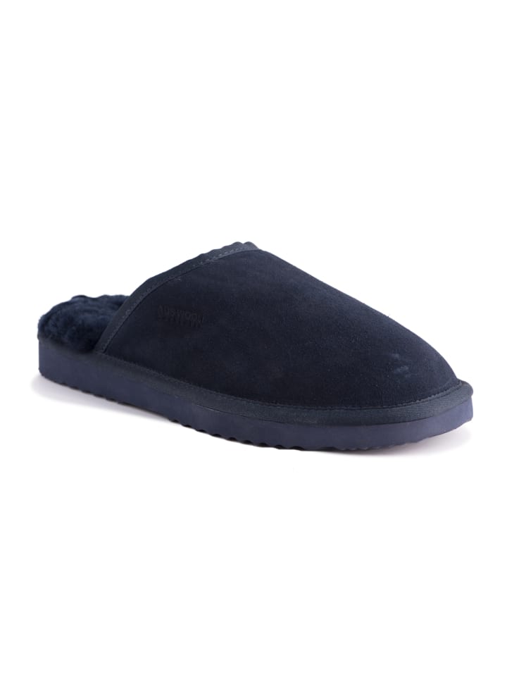 Aus Wooli Slipper Manly in Navy günstig kaufen 40/41