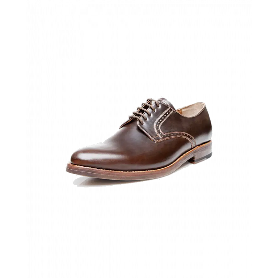 Heinrich Dinkelacker - Businessschuhe Derby MILANO PLAIN C Cordovan - braun