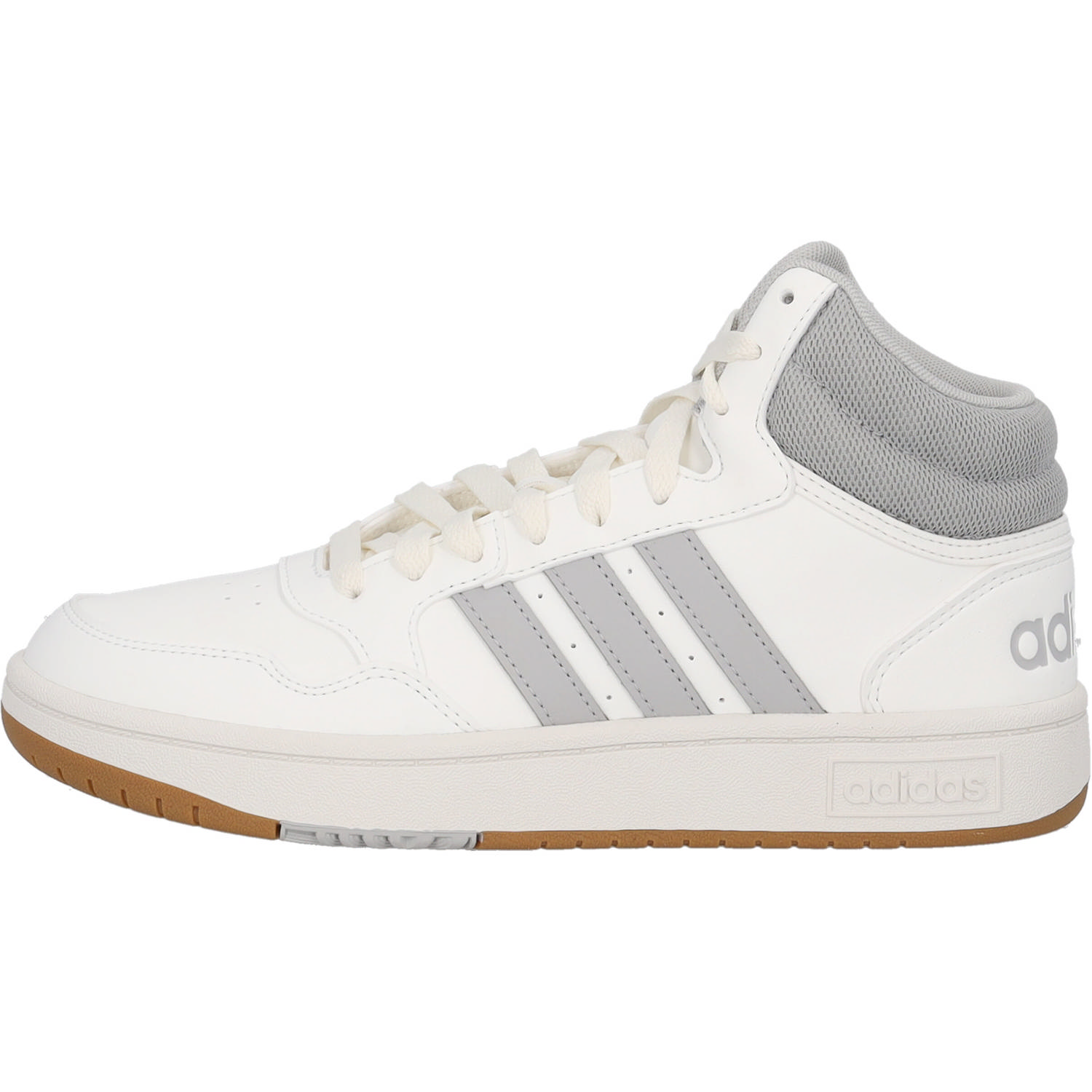 Adidas Hoops 3.0 MID W, Sneakers High, Damen, white/grey/gum4