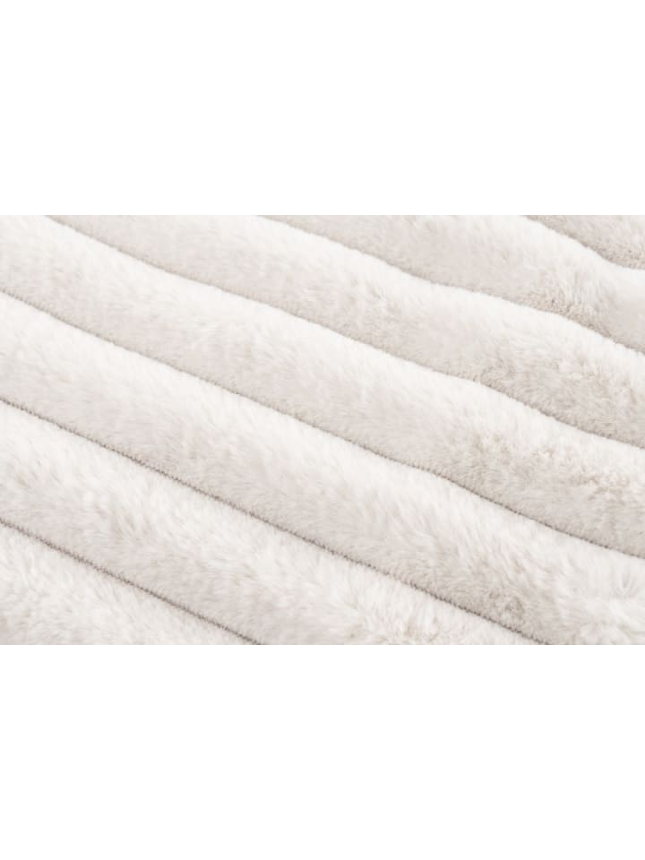 GMD Living Superweiche Kuscheldecke PLUSH, moderne Wohndecke in Ivory (elfenbein) günstig kaufen 150 x 200 cm