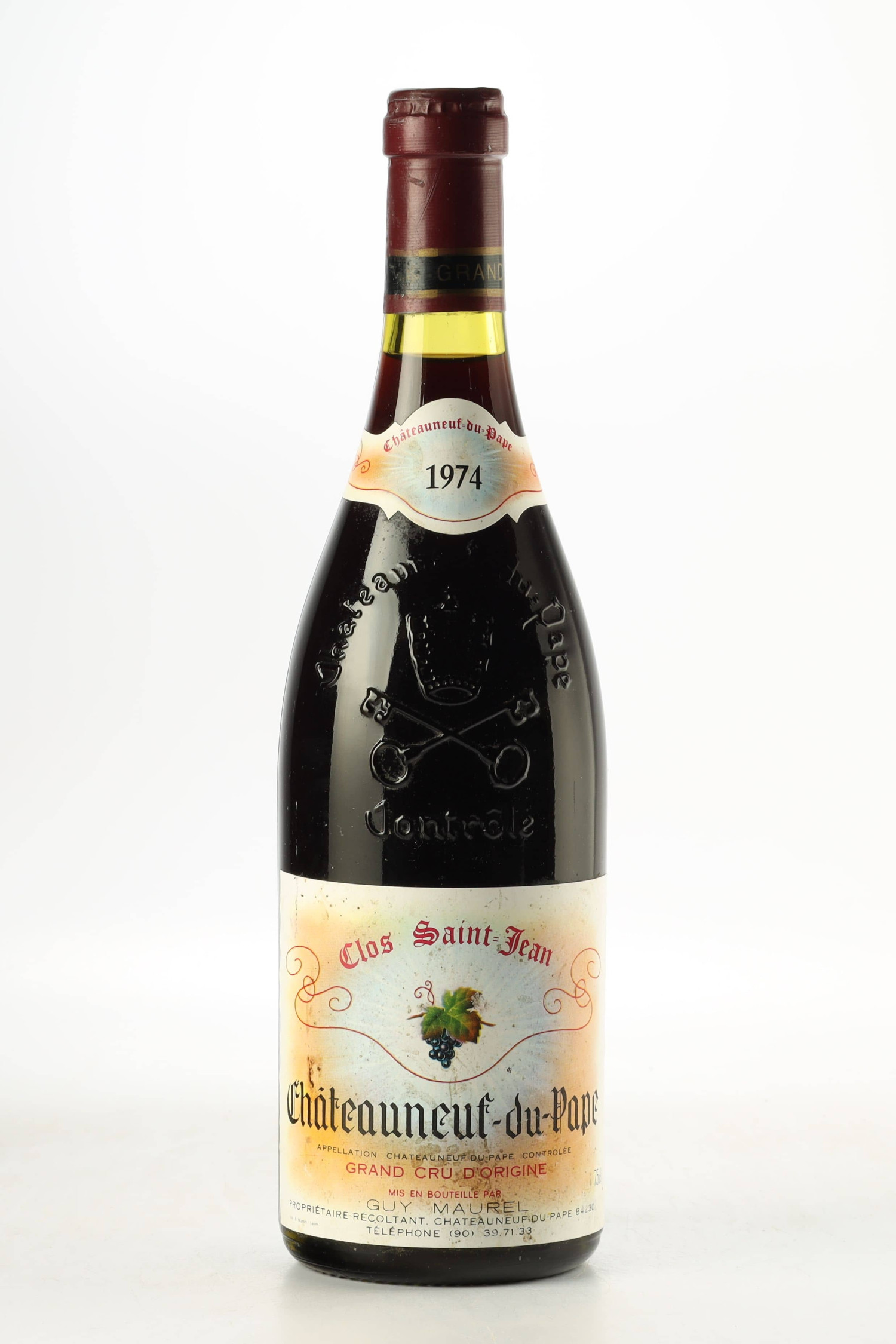 Clos Saint-jean 1974, Châteauneuf du Pape