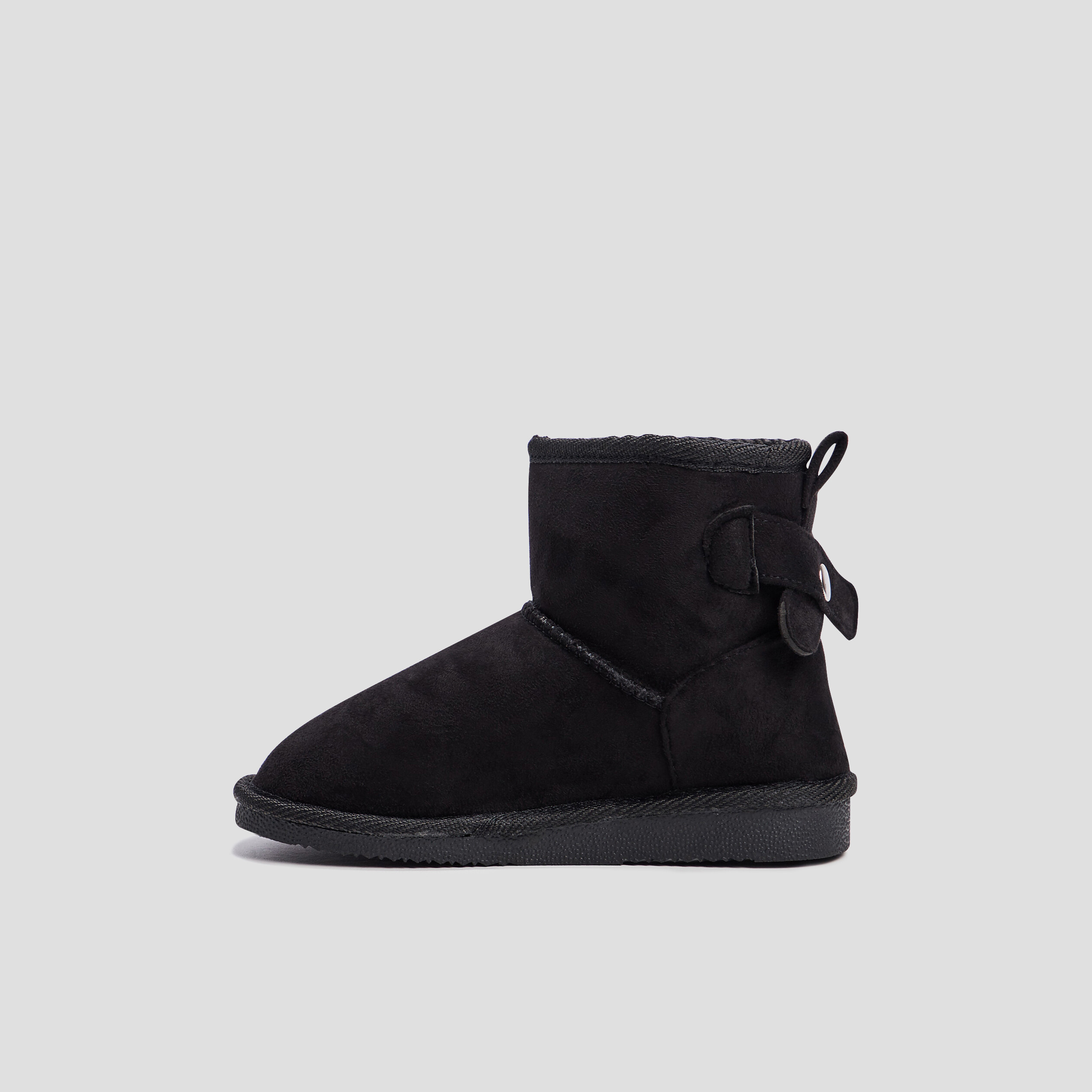 Bottines avec noeud noir fille | La Halle