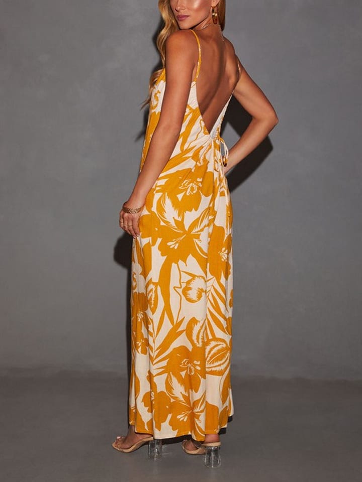 LA Angels Jumpsuit in Orange günstig kaufen