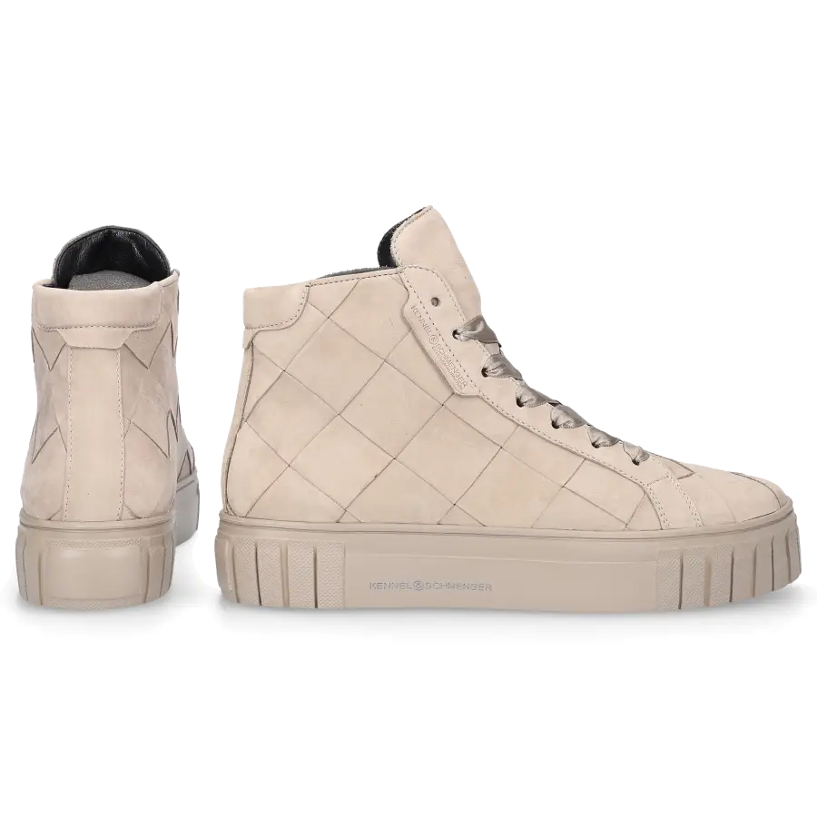 Kennel & Schmenger - Sneaker high 27830 Veloursleder - beige