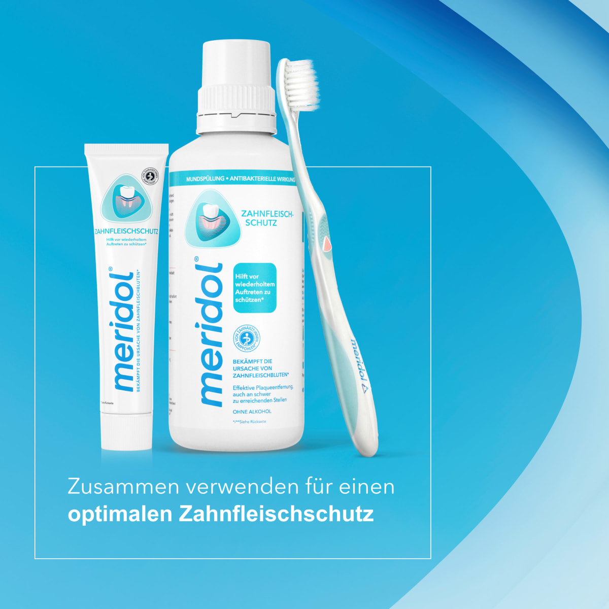 Mundspülung Zahnfleischschutz antibakteriell, 400 ml