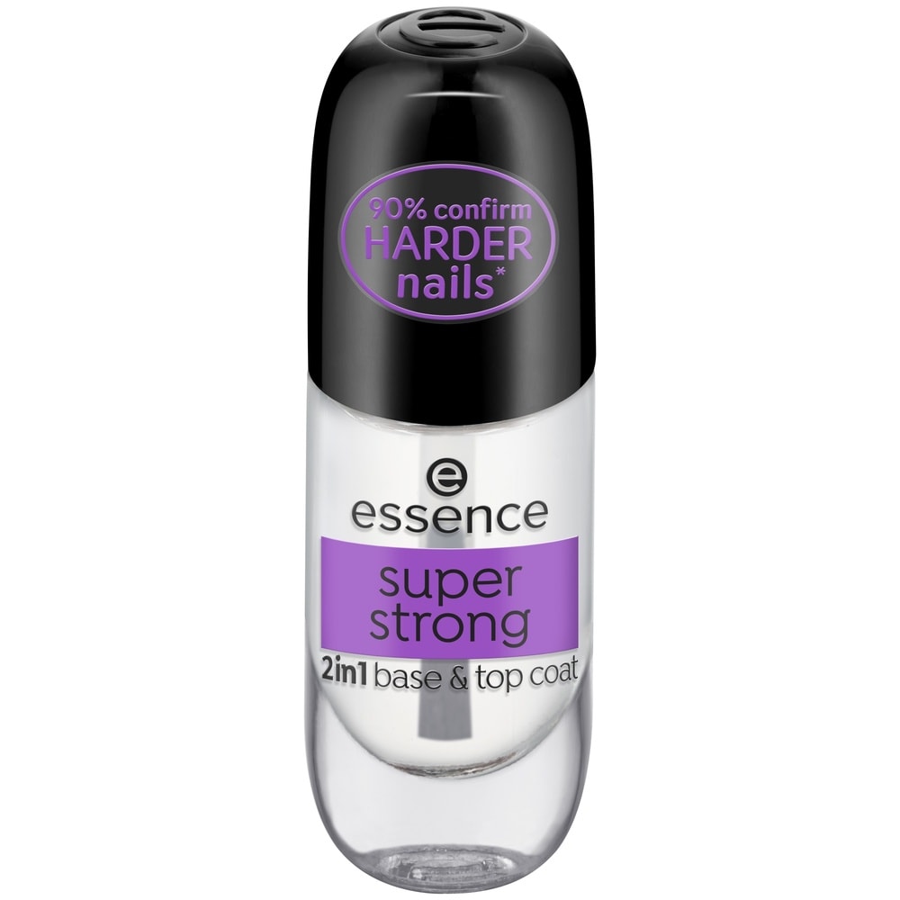 essence super strong 2in1 base & top coat Top Coats