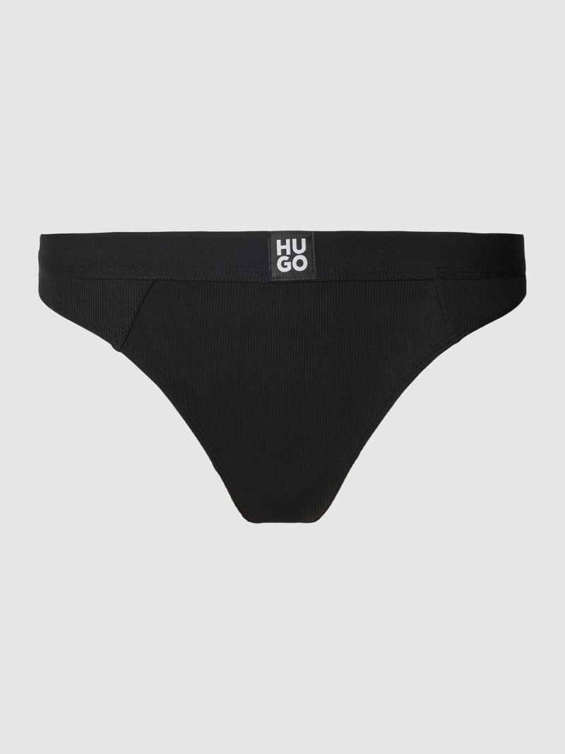 String mit Label-Detail Modell 'RIB' in schwarz