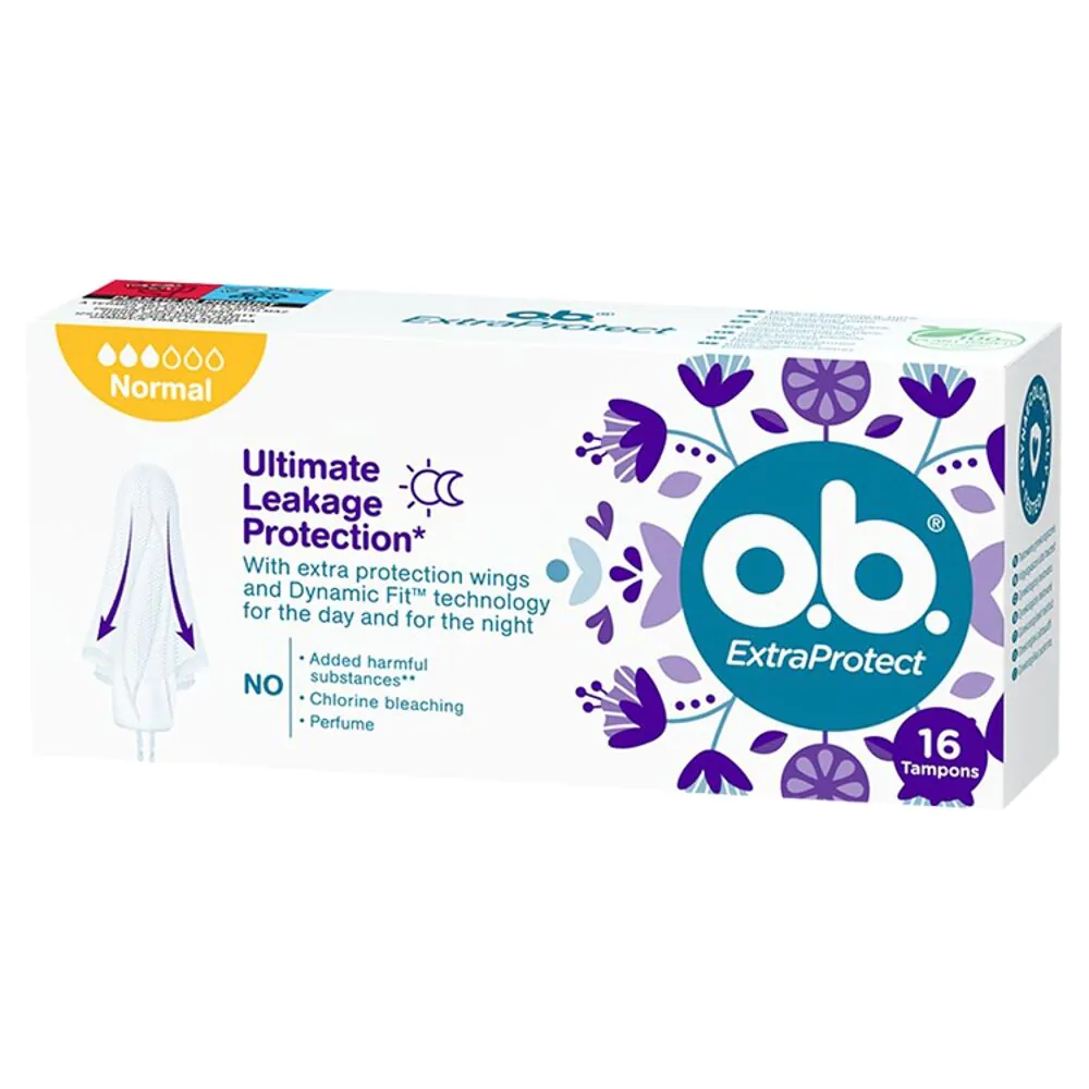 ob Extra Protect tamponai normalūs