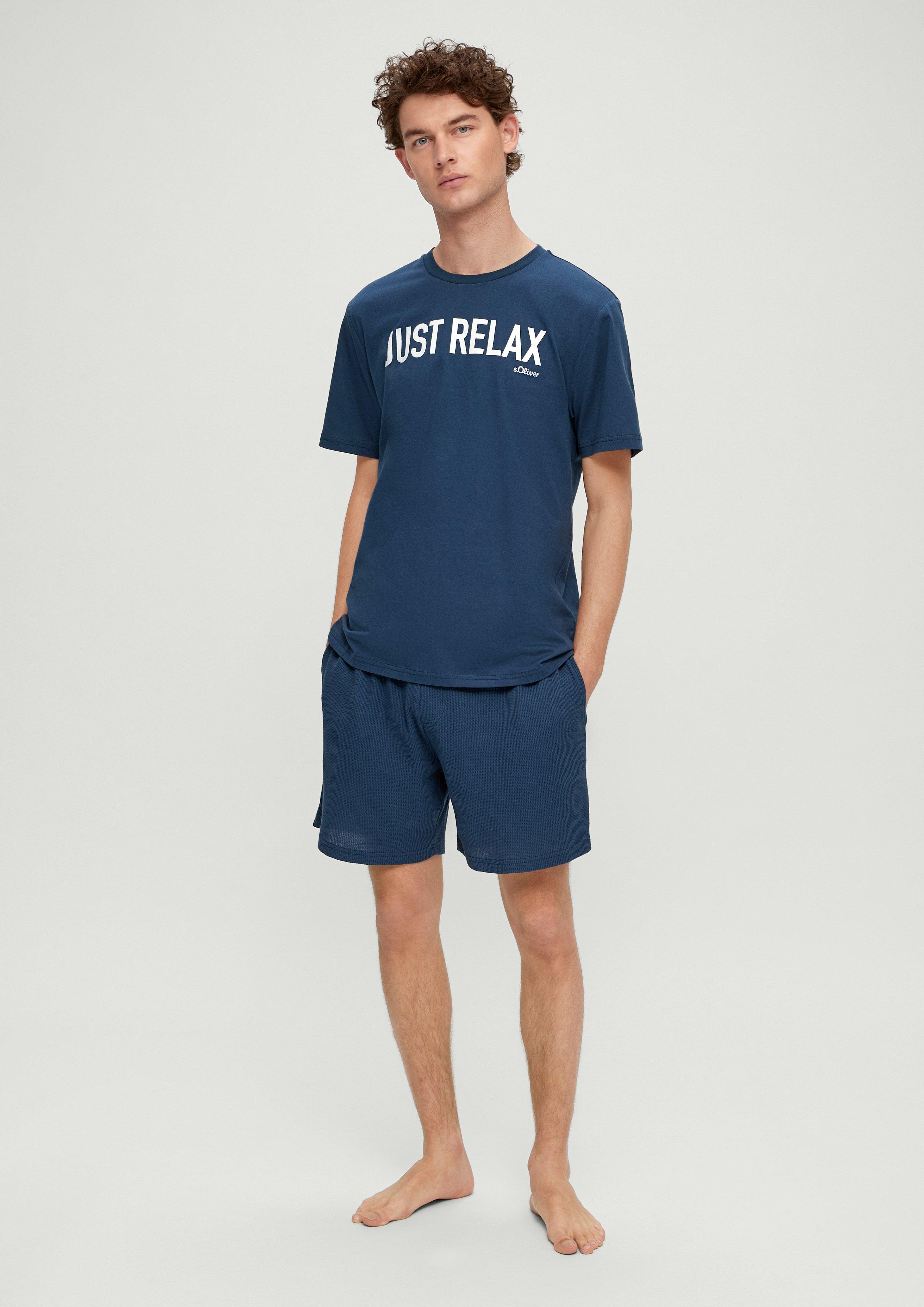 Kurzes Pyjama-Shirt  6008408-5700