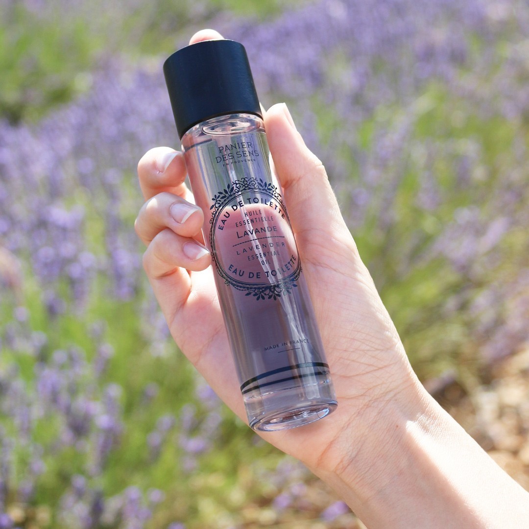 Panier relaxant parfumé à la lavande