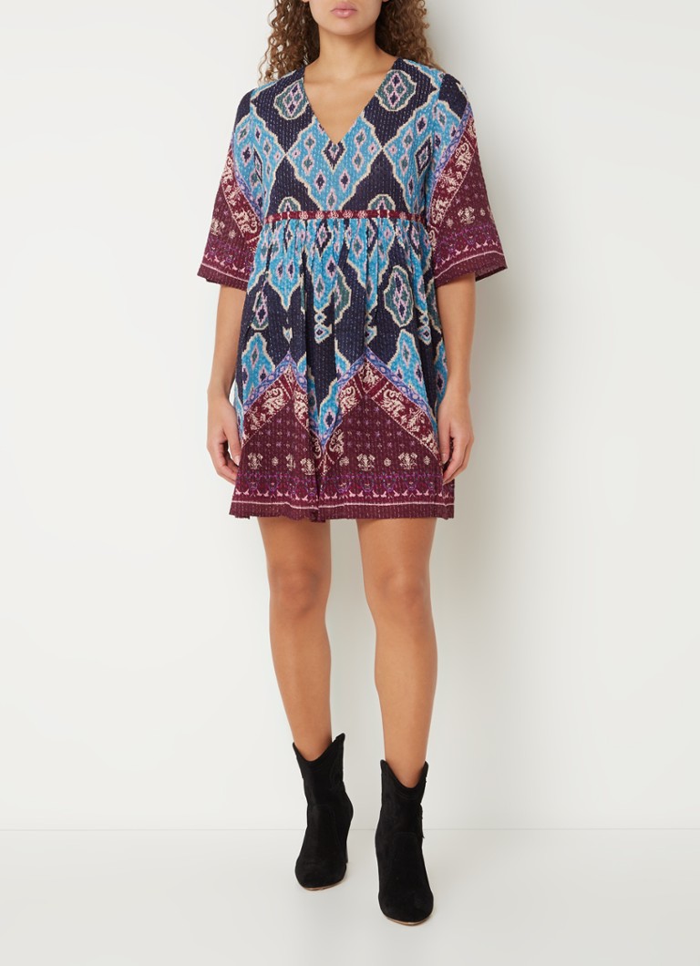 robe tunique courte Maddy de ba&sh avec imprimé