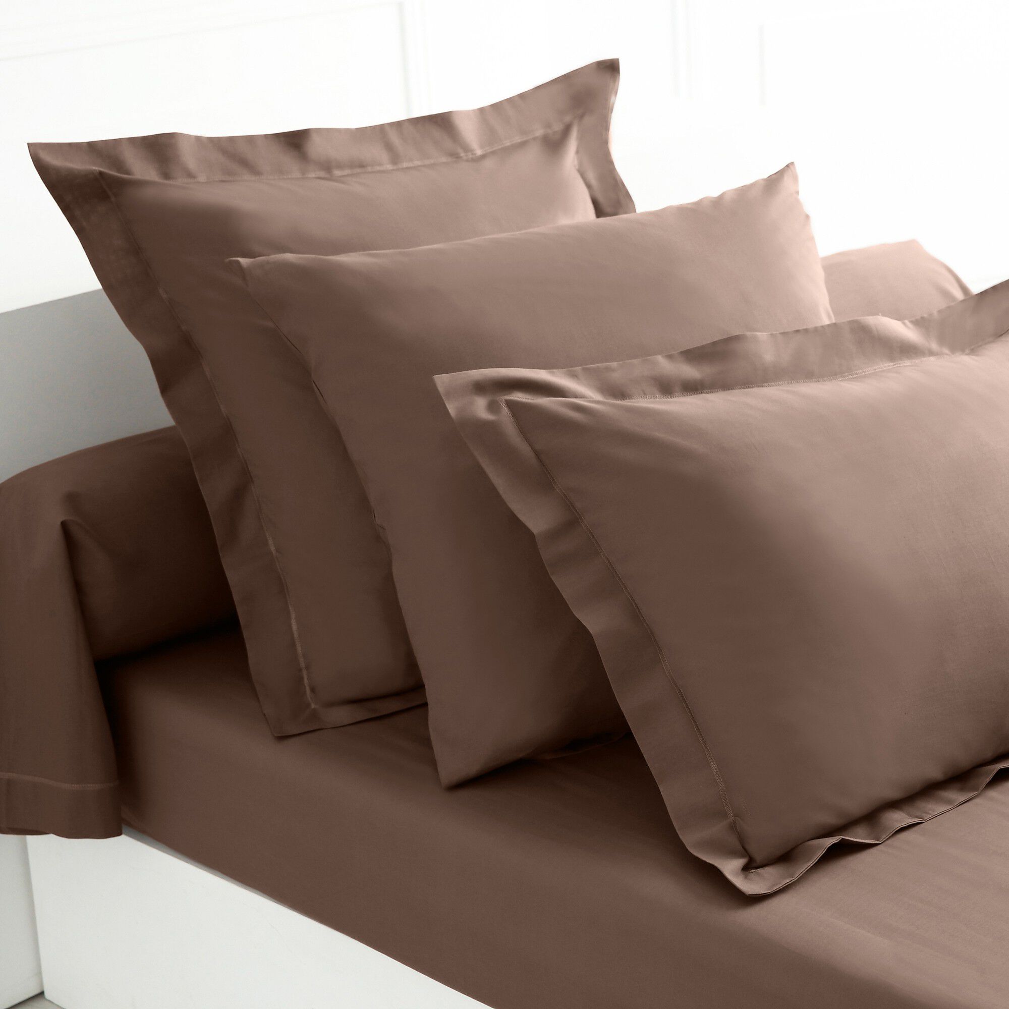 Linge de lit uni coton