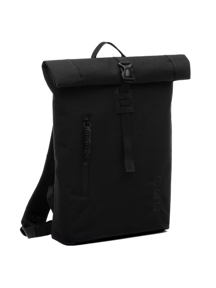 SONS OF ALOHA Rolltop Rucksack RollTop Rucksack Damen klein | extra Laptop-Hülle in schwarz günstig kaufen onesize