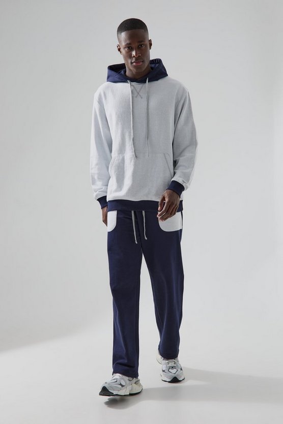Man Active Colorblock Trainingsanzug