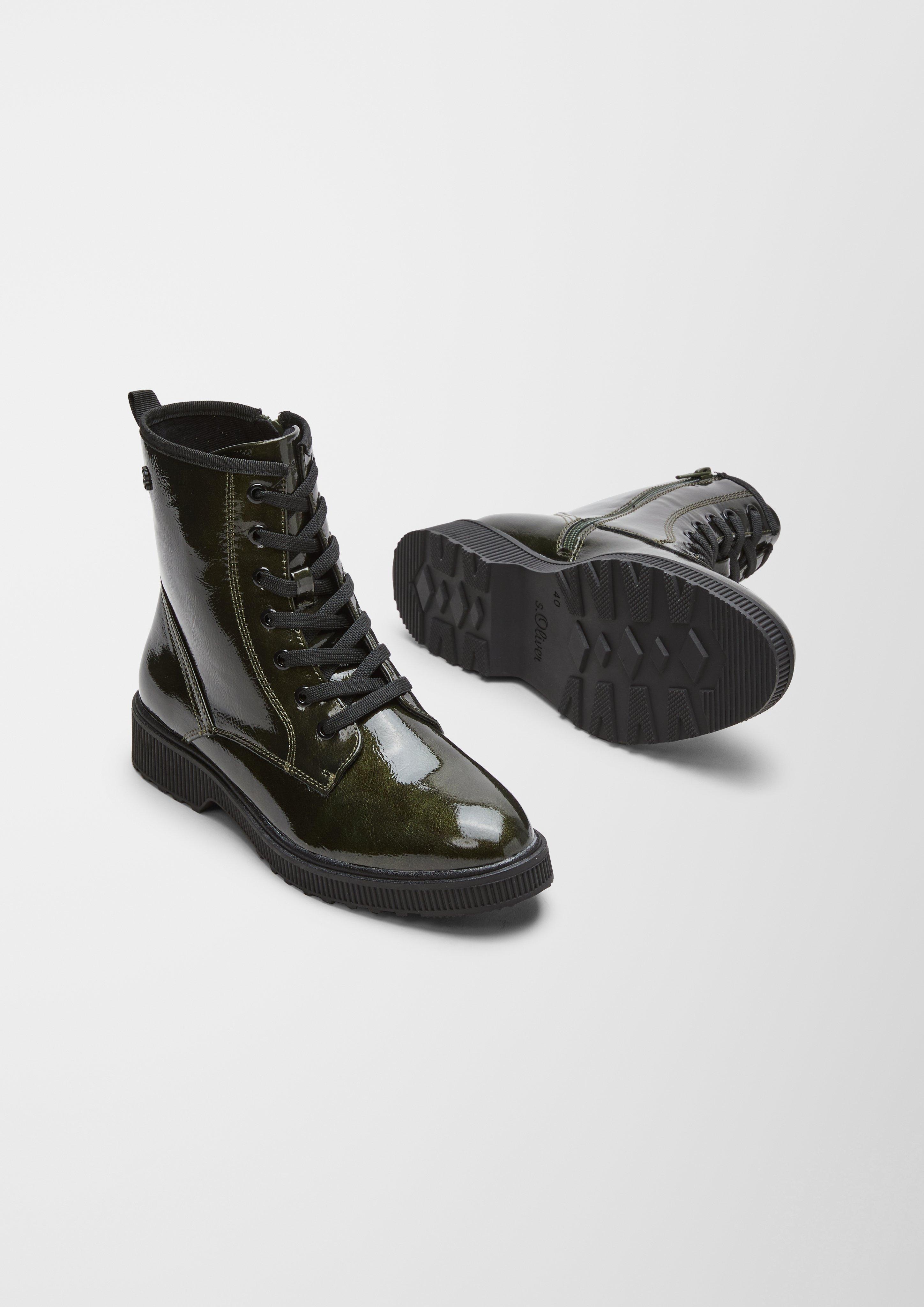 Boots in Lackleder-Optik  6006582-730