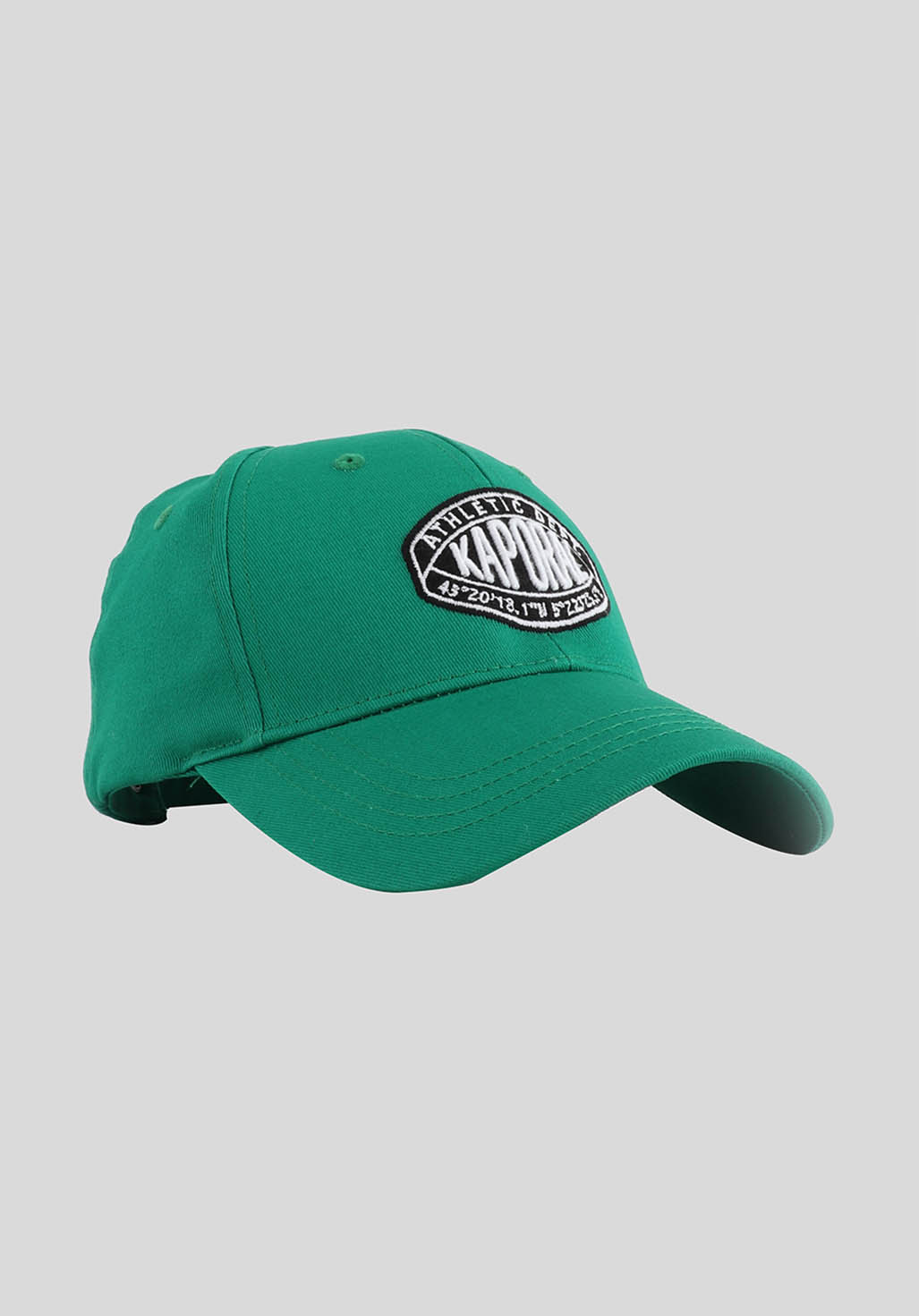 MERI   Casquette verte homme 100% coton