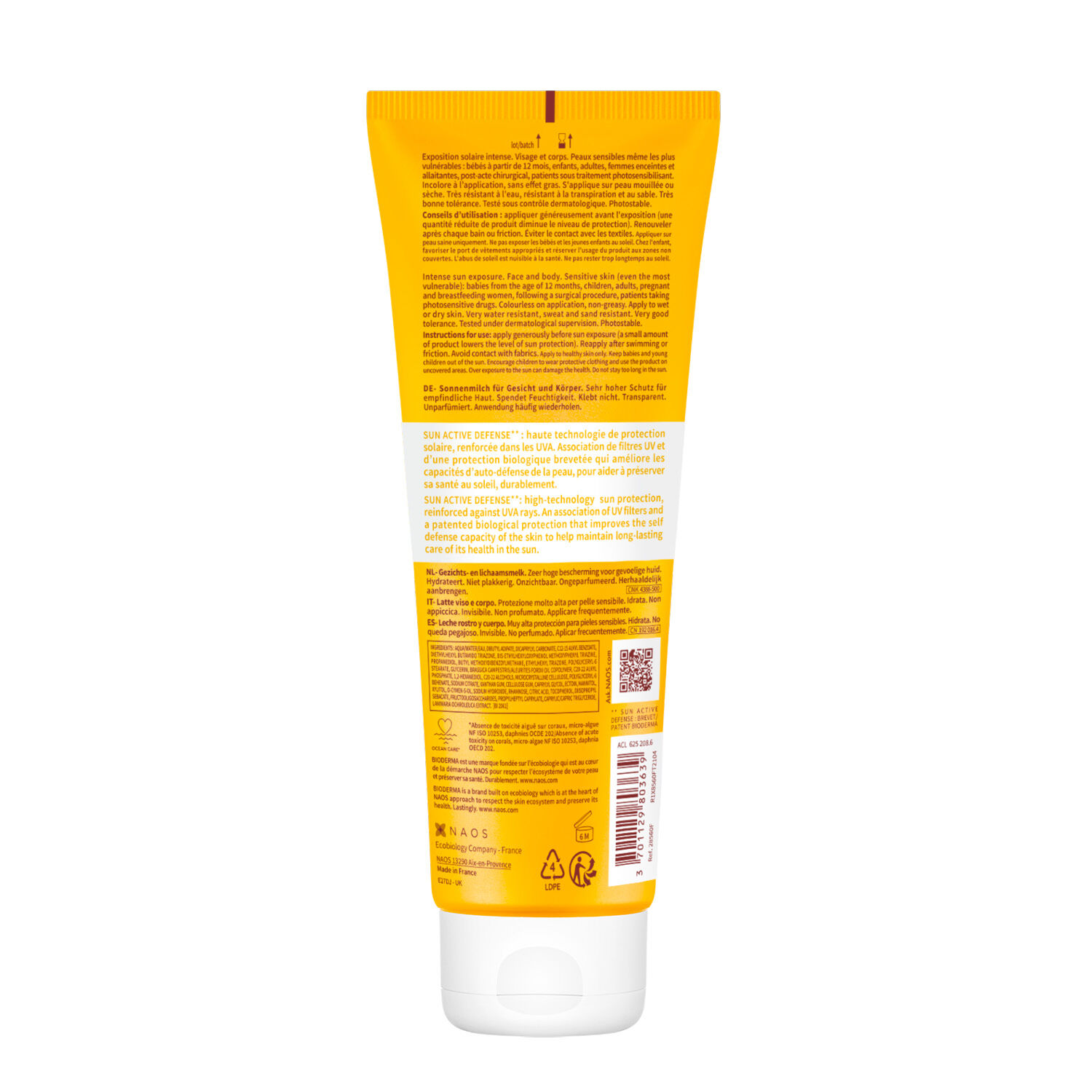 Bioderma Photoderm Lait Hydratant Ultra - Peaux Sensibles - SPF50+ 200 ml
