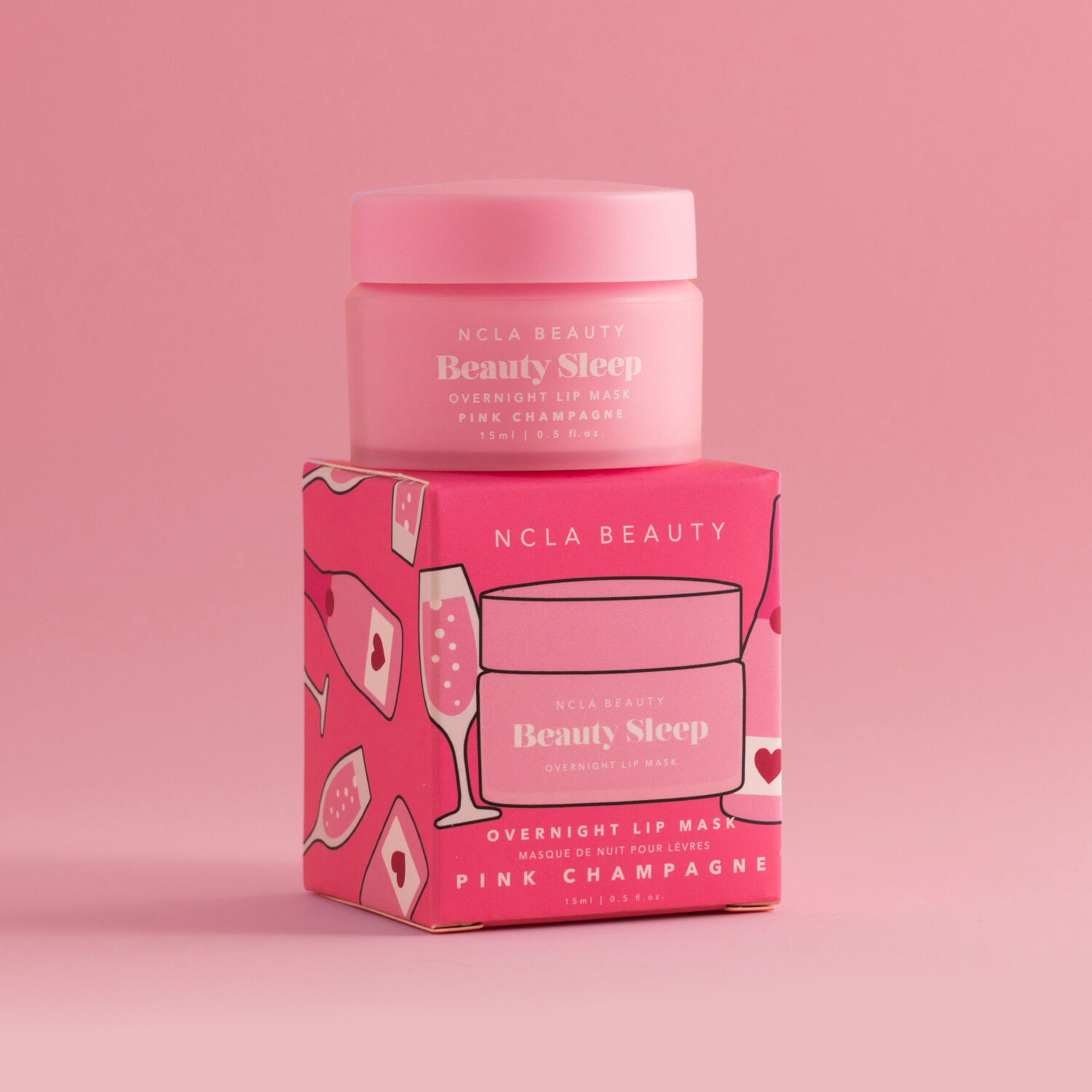 NCLA Beauty Beauty Sleep Overnight Lip Mask - Pink Champagne Masque lèvres