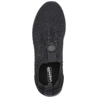 Barbarella Slip On Sneaker in schwarz