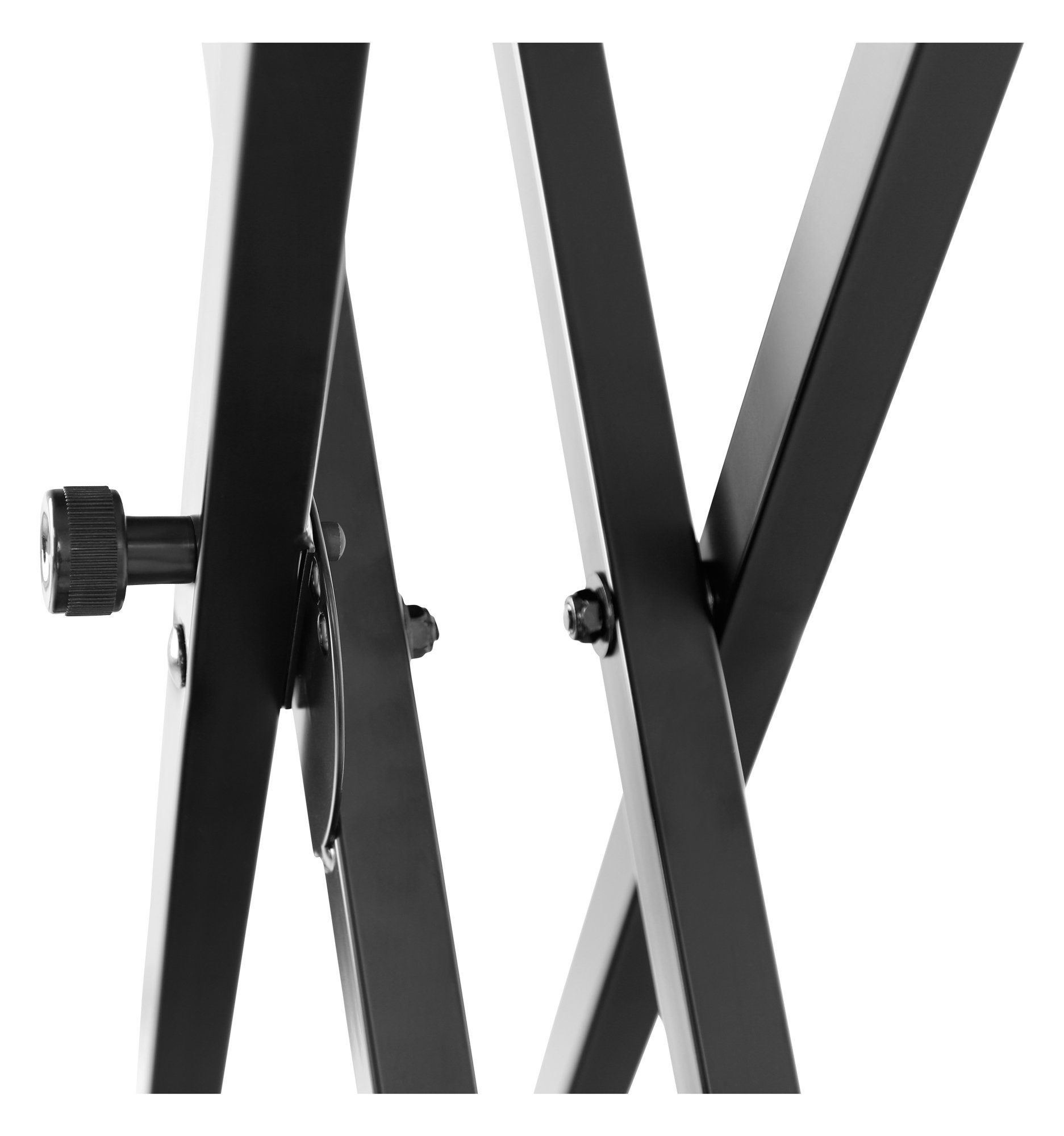 McGrey Keyboardständer KS-200 doppelstrebiges Keyboardstativ, höhenverstellbar in 5-Stufen - zusammenklappbar