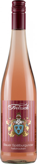 2022 Blauer Spätburgunder Rosé halbtrocken - Weingut Fritzsch & Sohn