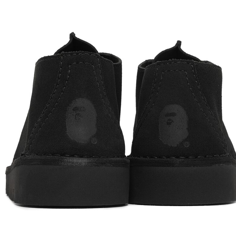 A Bathing Ape Center Seam Shoes M Black