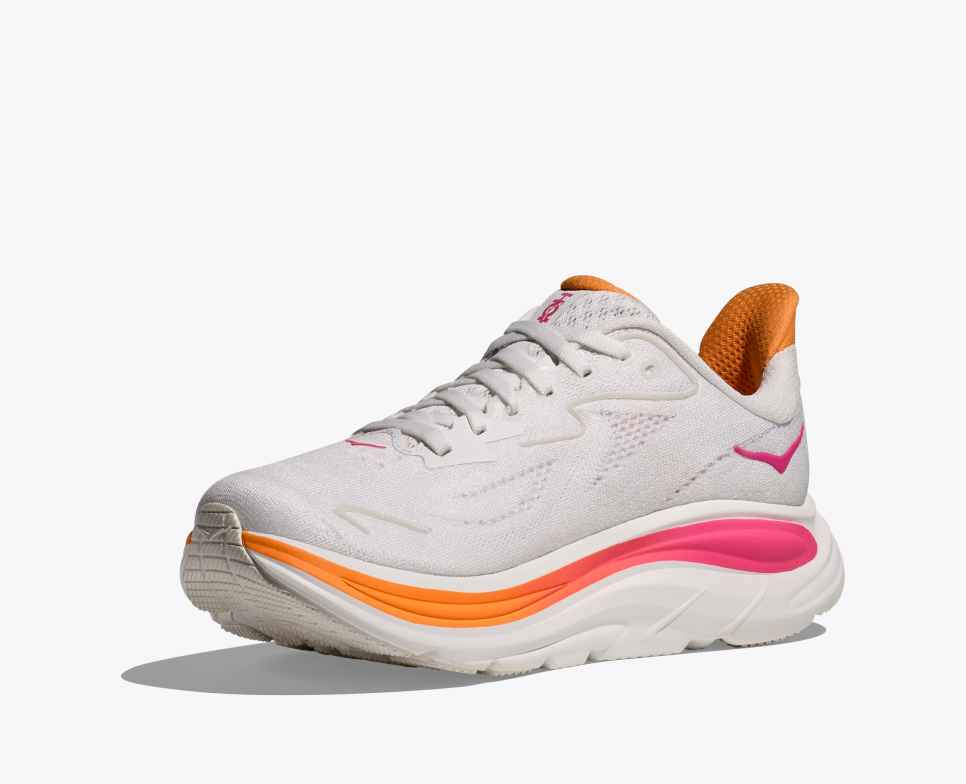 Clifton 10 White / Electric Rose