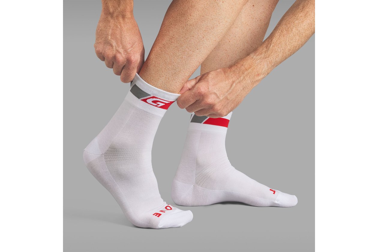 GRIPGRAB Tricolore Regular Cut Sommer Socken 3er-Pack - 2023