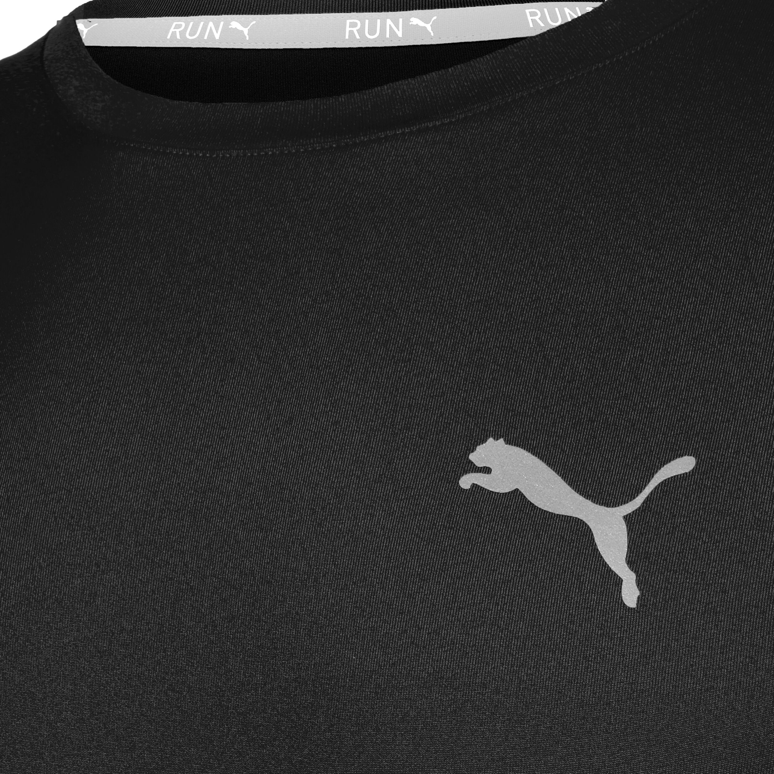 Run Cloudspun Laufshirt Herren - Schwarz