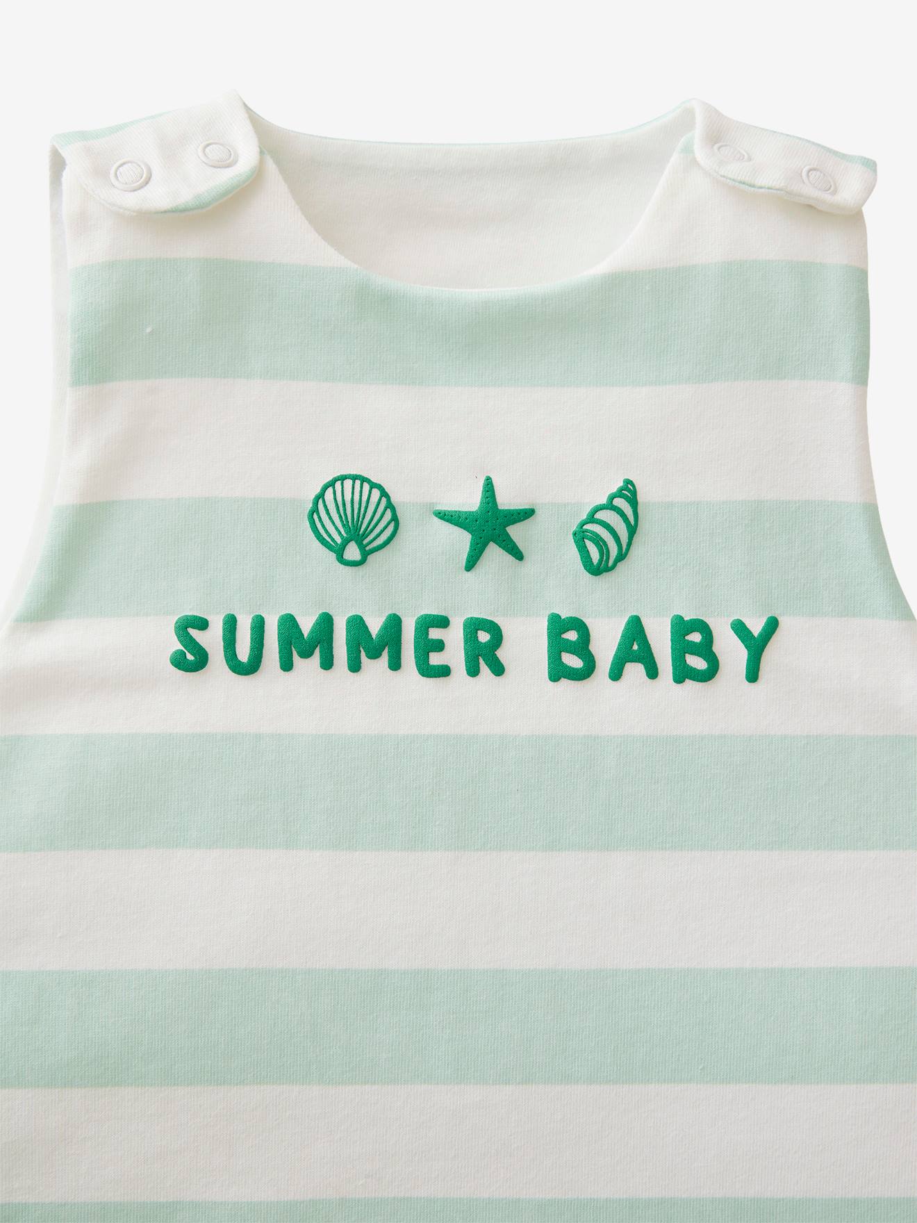 Vertbaudet Baby Sommerschlafsack SUNNY BABY Oeko Tex - grün
