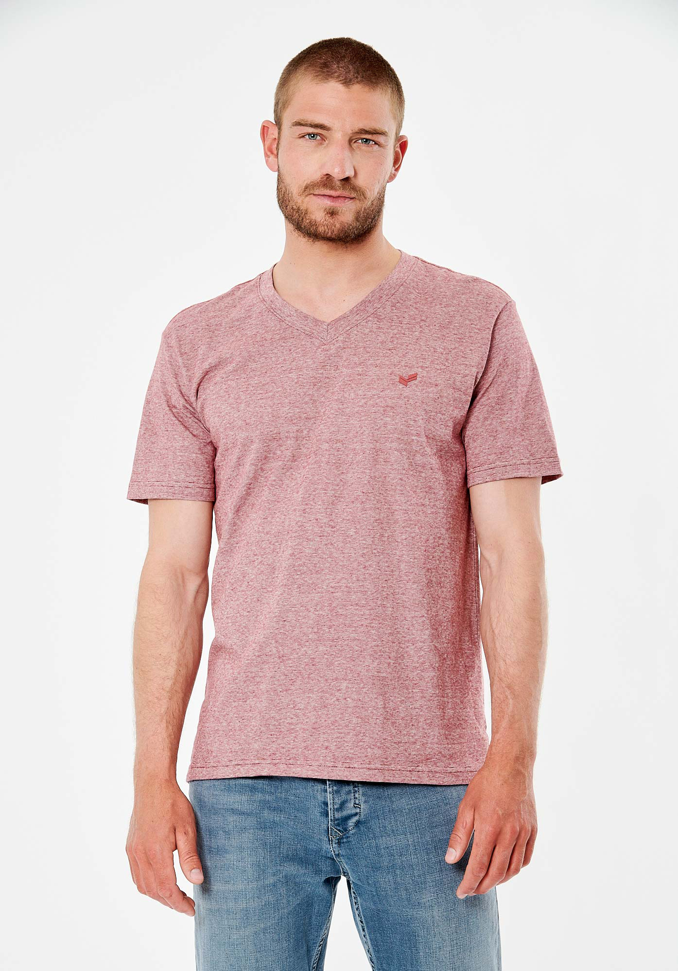 SAVE   T-shirt bordeaux homme