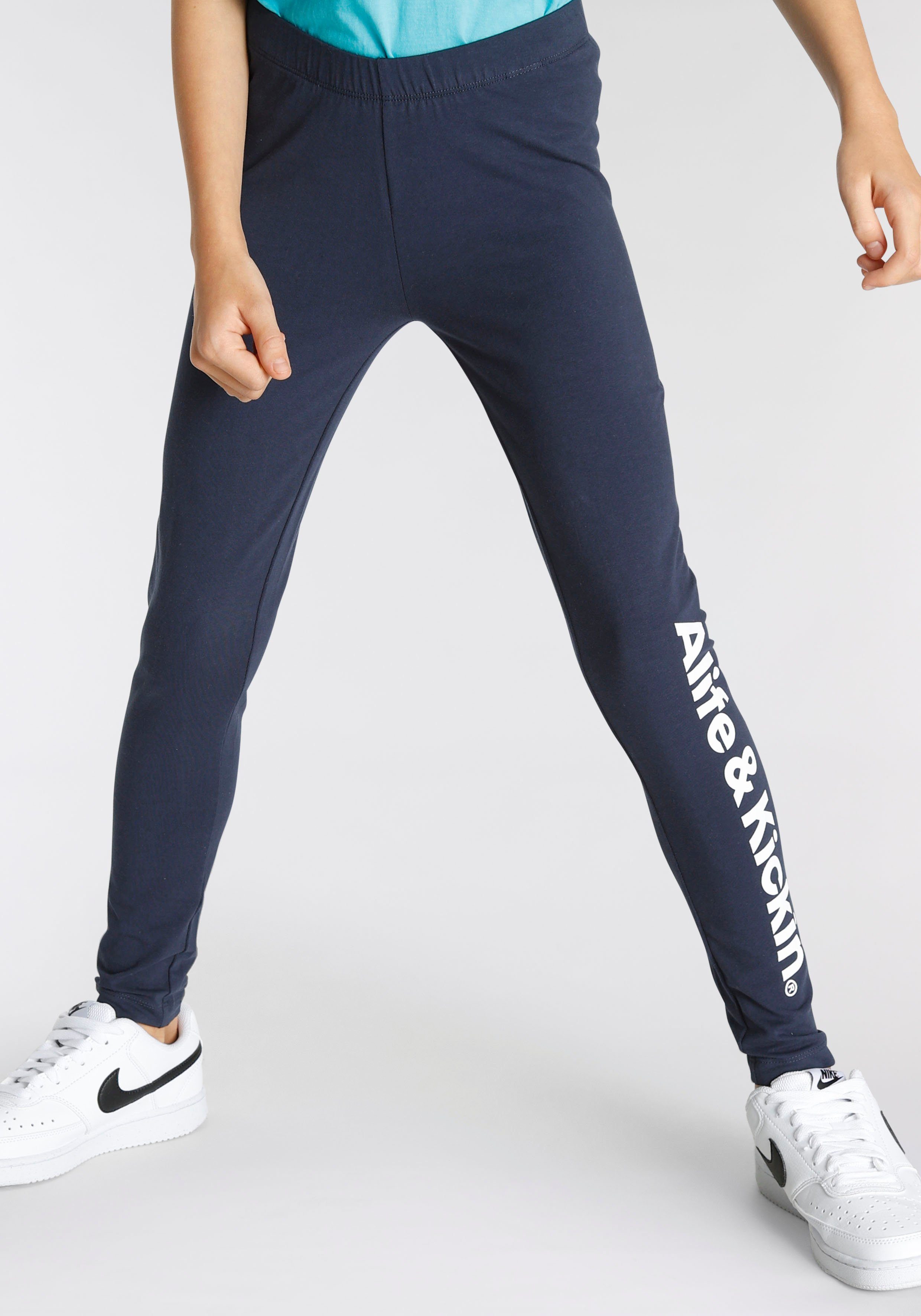 Alife & Kickin Leggings mit Logo Druck NEUE MARKE! Alife & Kickin für Kids.