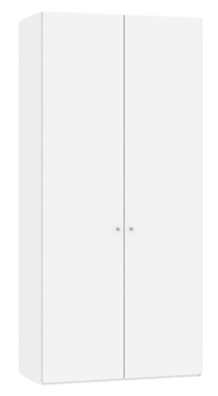 Jutzler Drehtürenschrank Longline Premiumweiß 102x220
